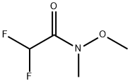 2,2-二氟-N-甲氧基-N-甲基乙酰胺 结构式
