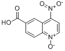 6-CARBOXY-4-NITROQUINOLINE1-OXIDE 结构式