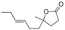 Γ-METHYL-Γ-(HEX-3T-ENYL)-BUTYROLACTON 结构式