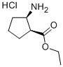 顺-2-氨基-1-环戊烷甲酸乙酯盐酸盐 结构式