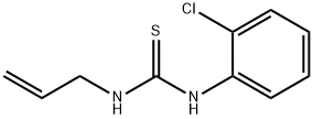 1-(2-Chlorophenyl)-3-allylthiourea 结构式