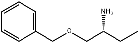 (R)-(-)-2-氨基-1-苄氧基丁烷 结构式