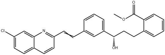 孟鲁司特钠相关杂质4 结构式