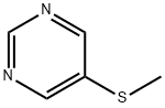 5-(甲硫基)嘧啶 结构式