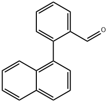 2-(1-Naphthalenyl)benzaldehyde 结构式