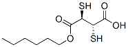 (R*,S*)-Monohexyl 2,3-dimercaptobutanedioate 结构式