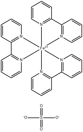 TRIS-(2,2'-BIPYRIDINE) FERROUS SULFATE 结构式