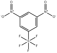 1-Pentafluorosulfanyl-3,5-dinitrobenzene 结构式