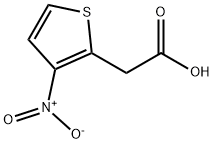 2-(3-Nitrothiophen-2-yl)acetic acid 结构式