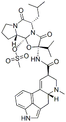 DIHYDRO-Α-ERGOCRYPTINE MESYLATE 结构式