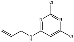 N-allyl-2,6-dichloropyriMidin-4-aMine 结构式