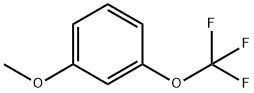 3-(三氟甲氧基)苯甲醚 结构式