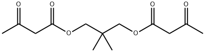 新戊二醇双乙酰乙酸酯 结构式