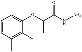 2-(2,3-二甲基苯氧基)丙烷肼 结构式