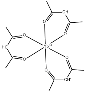 乙酰丙酮镱水合物 结构式
