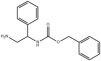 [1-(氨甲基)-2-苯基乙基]-甲酸苄酯 结构式