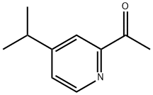 1-(4-异丙基吡啶-2-基)乙酮 结构式