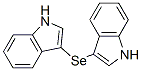 3,3'-Selenobis(1H-indole) 结构式