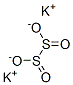 连二亚硫酸钾 结构式