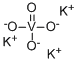 钒酸三钾 结构式