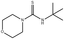 N-(tert-Butylthio)-4-morpholinecarboxamide 结构式