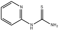 2-吡啶基硫脲 结构式