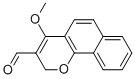 4-METHOXY-2H-BENZO[H]CHROMENE-3-CARBALDEHYDE 结构式