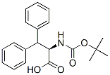 Boc-D-3,3-二苯基丙氨酸 结构式