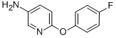 6-(4-氟苯氧基)-3-氨基吡啶 结构式