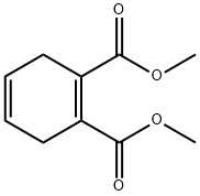 DIMETHYL 1,4-CYCLOHEXADIENE-1,2-DICARBOXYLATE 结构式