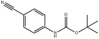 N-BOC-4-氨基苯腈 结构式