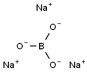 硼酸三钠 结构式