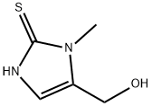 (二巯基- 1 -甲基- 1H-咪唑- 5 -基)甲醇 结构式
