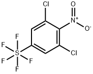 2,6-Dichloro-4-(pentafluorosulfur)nitrobenzene 结构式