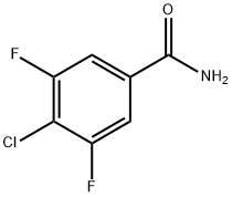 4-Chloro-3,5-difluorobenzamide 结构式