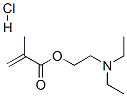 2-(二乙基氨基)乙基甲丙烯酸酯盐酸盐 结构式