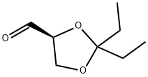 1,3-Dioxolane-4-carboxaldehyde, 2,2-diethyl-, (4S)- (9CI) 结构式