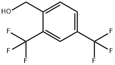 2,4-双(三氟甲基)苯甲醇 结构式
