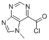 7H-Purine-6-carbonylchloride,7-methyl-(9CI) 结构式