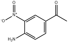 4-氨基-3-硝基苯乙酮 结构式