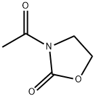 3-乙酰-2-唑烷酮 结构式