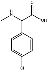 2-对氯苯基肌氨酸 结构式