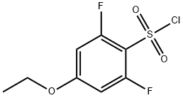 4-Ethoxy-2,6-difluorobenzenesulfonyl chloride 结构式