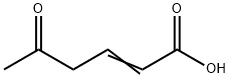 5-氧代己-2-烯酸 结构式