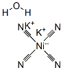 POTASSIUM TETRACYANONICKELATE(II) HYDRATE 结构式