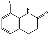 8-氟-3,4-二氢-1H-喹啉-2-酮 结构式