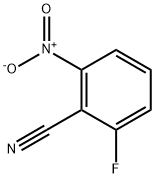 2-氟-6-硝基苯甲腈 结构式