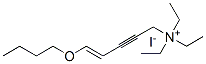 [(E)-5-butoxypent-4-en-2-ynyl]-triethyl-azanium iodide 结构式