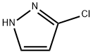 3 - 氯-1H -吡唑 结构式