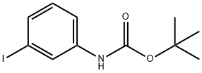 N-BOC-3-碘苯胺 结构式